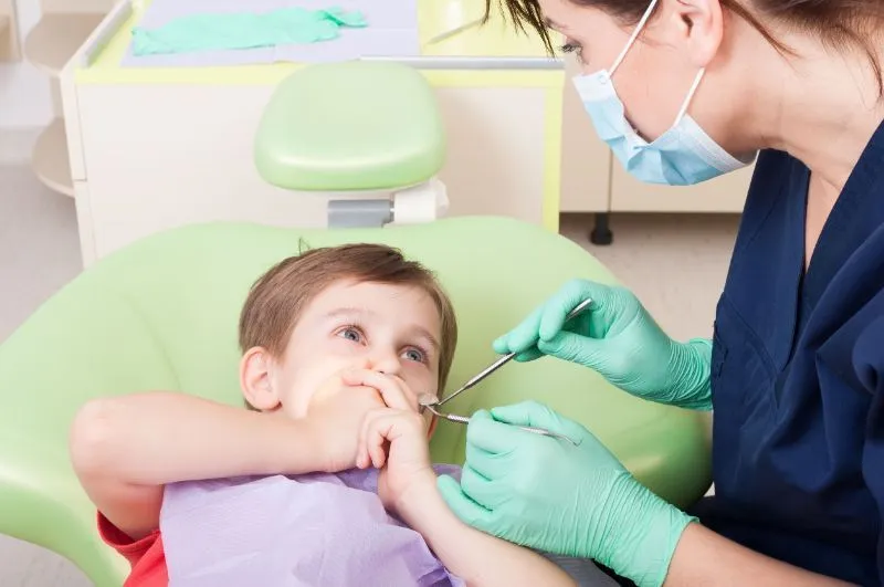 fear of the dentist in children